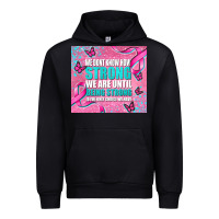 Black pink ribbon cancer Urban Hoodie - AdoDesignShop
