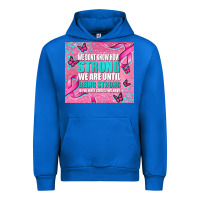 Cobalt pink ribbon cancer Urban Hoodie - AdoDesignShop
