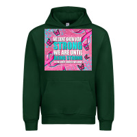 Forest Green pink ribbon cancer Urban Hoodie - AdoDesignShop