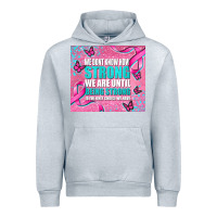 Heather Grey pink ribbon cancer Urban Hoodie - AdoDesignShop