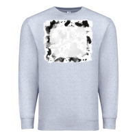 Heather Grey black and white cowhide frames Premium Sweatshirt - RanaPortraitStore