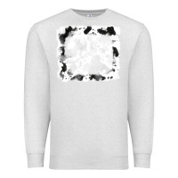 Oatmeal Heather black and white cowhide frames Premium Sweatshirt - RanaPortraitStore