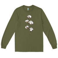 Army Green cotton Long Sleeve Tee - BarkalooDesign