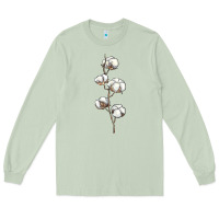 Matcha cotton Long Sleeve Tee - BarkalooDesign