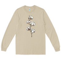 Mushroom cotton Long Sleeve Tee - BarkalooDesign