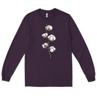 Plum cotton Long Sleeve Tee - BarkalooDesign