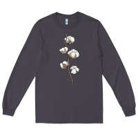 Smoke cotton Long Sleeve Tee - BarkalooDesign