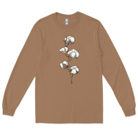 Toasted Coconut cotton Long Sleeve Tee - BarkalooDesign