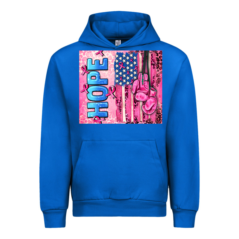 Hope  Breast Cancer And American Flag Urban Hoodie by AdoDesignShop | Teevron