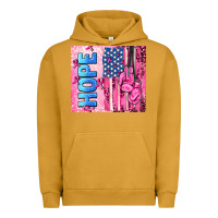 Pigment Peanut Butter hope  breast cancer and american flag Urban Hoodie - AdoDesignShop