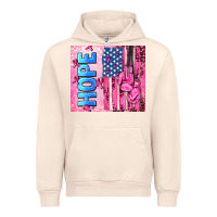 Sandshell hope  breast cancer and american flag Urban Hoodie - AdoDesignShop