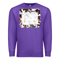 Purple black and brown cowhide Premium Sweatshirt - RanaPortraitStore