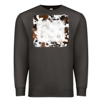 Smoke black and brown cowhide Premium Sweatshirt - RanaPortraitStore