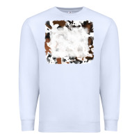 White black and brown cowhide Premium Sweatshirt - RanaPortraitStore