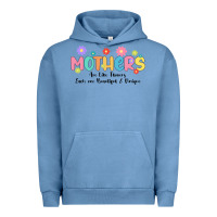 Pigment Pebble Blue mothers are like flower Urban Hoodie - JahusDesignShop