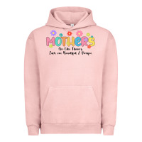 Pigment Salmon mothers are like flower Urban Hoodie - JahusDesignShop