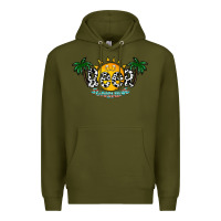 Army Green beer sunshine Premium Hoodie - CowhideDigitalArt