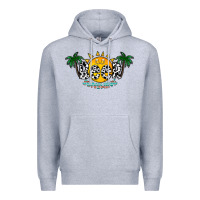 Heather Grey beer sunshine Premium Hoodie - CowhideDigitalArt