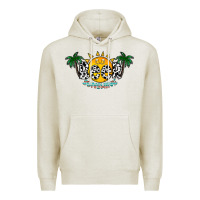 Oatmeal Heather beer sunshine Premium Hoodie - CowhideDigitalArt