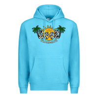 Ocean Blue beer sunshine Premium Hoodie - CowhideDigitalArt