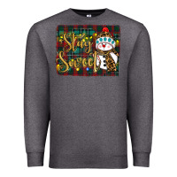 Charcoal Heather christmas stay Premium Sweatshirt - RanaPortraitStore