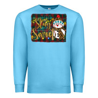 Ocean Blue christmas stay Premium Sweatshirt - RanaPortraitStore
