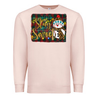 Pale Pink christmas stay Premium Sweatshirt - RanaPortraitStore