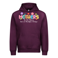 Mauve Wine mothers are like flower Urban Hoodie - JahusDesignShop