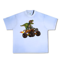 Grape Ice monster truck and t rex dinosaur Urban Heavy Tee - Artiststas