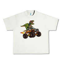 Pistachio monster truck and t rex dinosaur Urban Heavy Tee - Artiststas