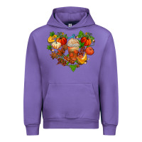 Tulip fall pumpkin heart Urban Hoodie - AdoDesignShop