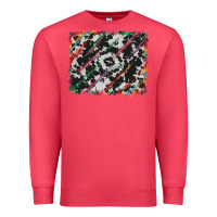Cardinal cowhide and serape background Premium Sweatshirt - RanaPortraitStore