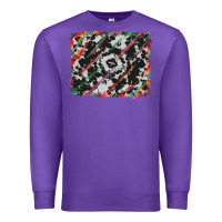 Purple cowhide and serape background Premium Sweatshirt - RanaPortraitStore
