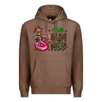 Chestnut hello summer Premium Hoodie - CowhideDigitalArt