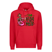 Red hello summer Premium Hoodie - CowhideDigitalArt