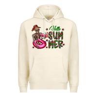 Tofu hello summer Premium Hoodie - CowhideDigitalArt