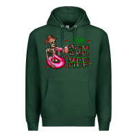 Sports Green hello summer Premium Hoodie - CowhideDigitalArt