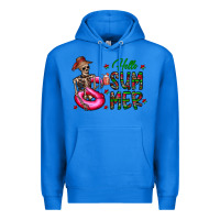 True Royal hello summer Premium Hoodie - CowhideDigitalArt