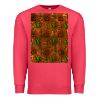 Cardinal cactus background Premium Sweatshirt - RanaPortraitStore