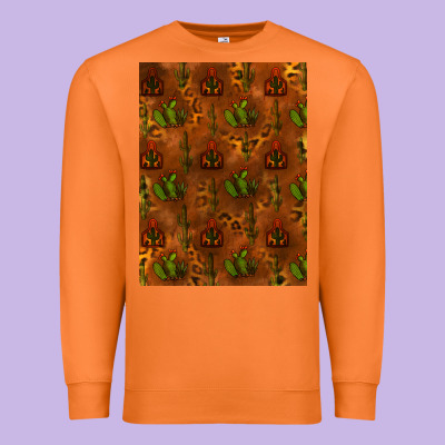 Premium Sweatshirt cactus background