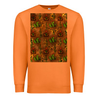 Carrot cactus background Premium Sweatshirt - RanaPortraitStore