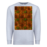 Heather Grey cactus background Premium Sweatshirt - RanaPortraitStore