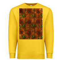 Lemon cactus background Premium Sweatshirt - RanaPortraitStore