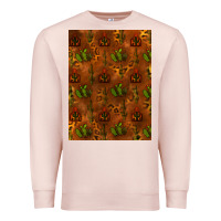 Pale Pink cactus background Premium Sweatshirt - RanaPortraitStore