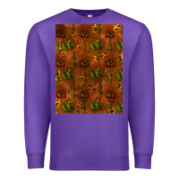 Purple cactus background Premium Sweatshirt - RanaPortraitStore