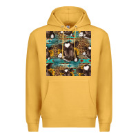 Mustard western baby calf seamless pattern Premium Hoodie - HRA Design Shop