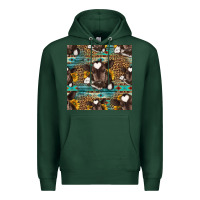 Sports Green western baby calf seamless pattern Premium Hoodie - HRA Design Shop