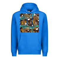 True Royal western baby calf seamless pattern Premium Hoodie - HRA Design Shop