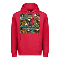 Cardinal western baby calf seamless pattern Premium Hoodie - HRA Design Shop
