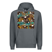 Western Baby Calf Seamless Pattern Premium Hoodie | Teevron